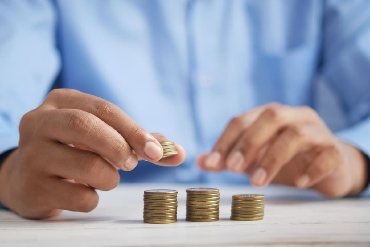 Investment growth concept